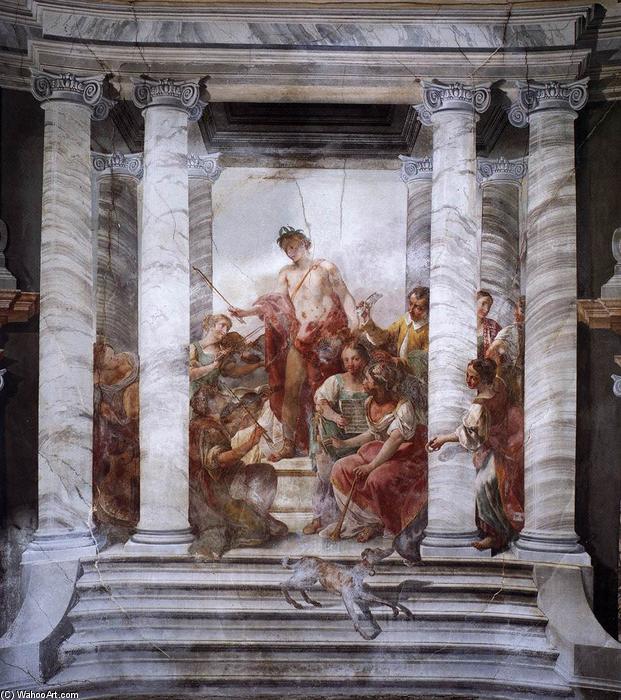 Apollo Conducting A Choir Of Maidens — Jacopo Guarana