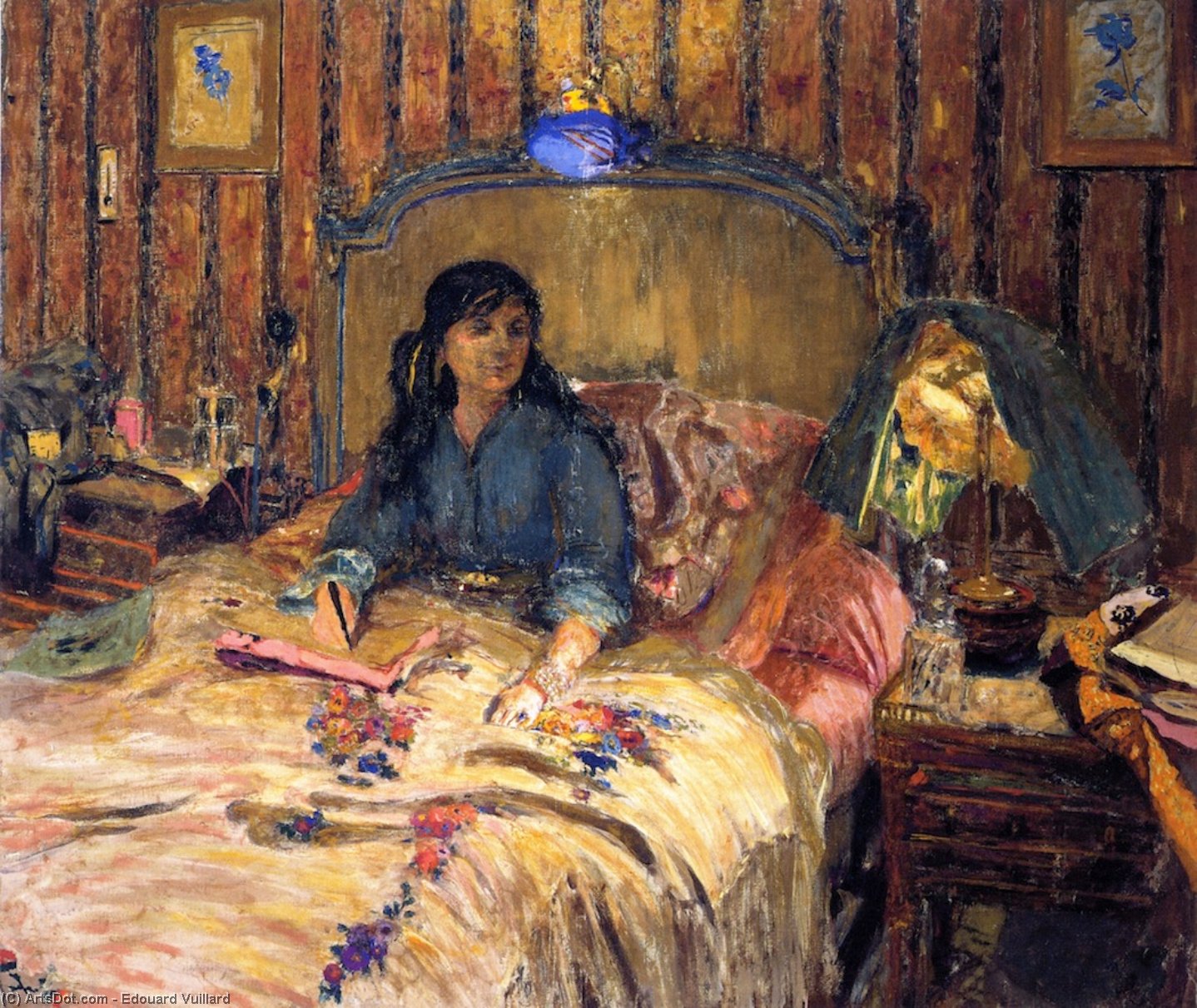 Countess Anna De Noailles (first Version) — Jean-édouard Vuillard