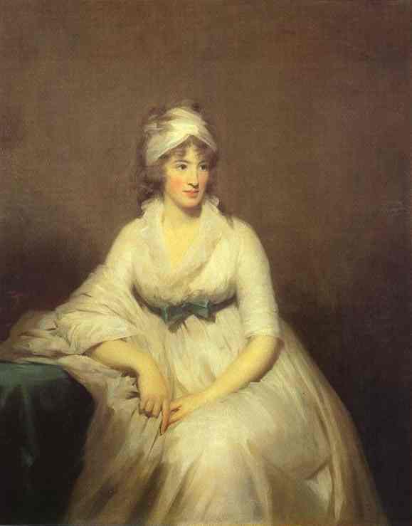 Portrait Of Isabella Mcleod, Mrs. James Gregory — Henry Raeburn