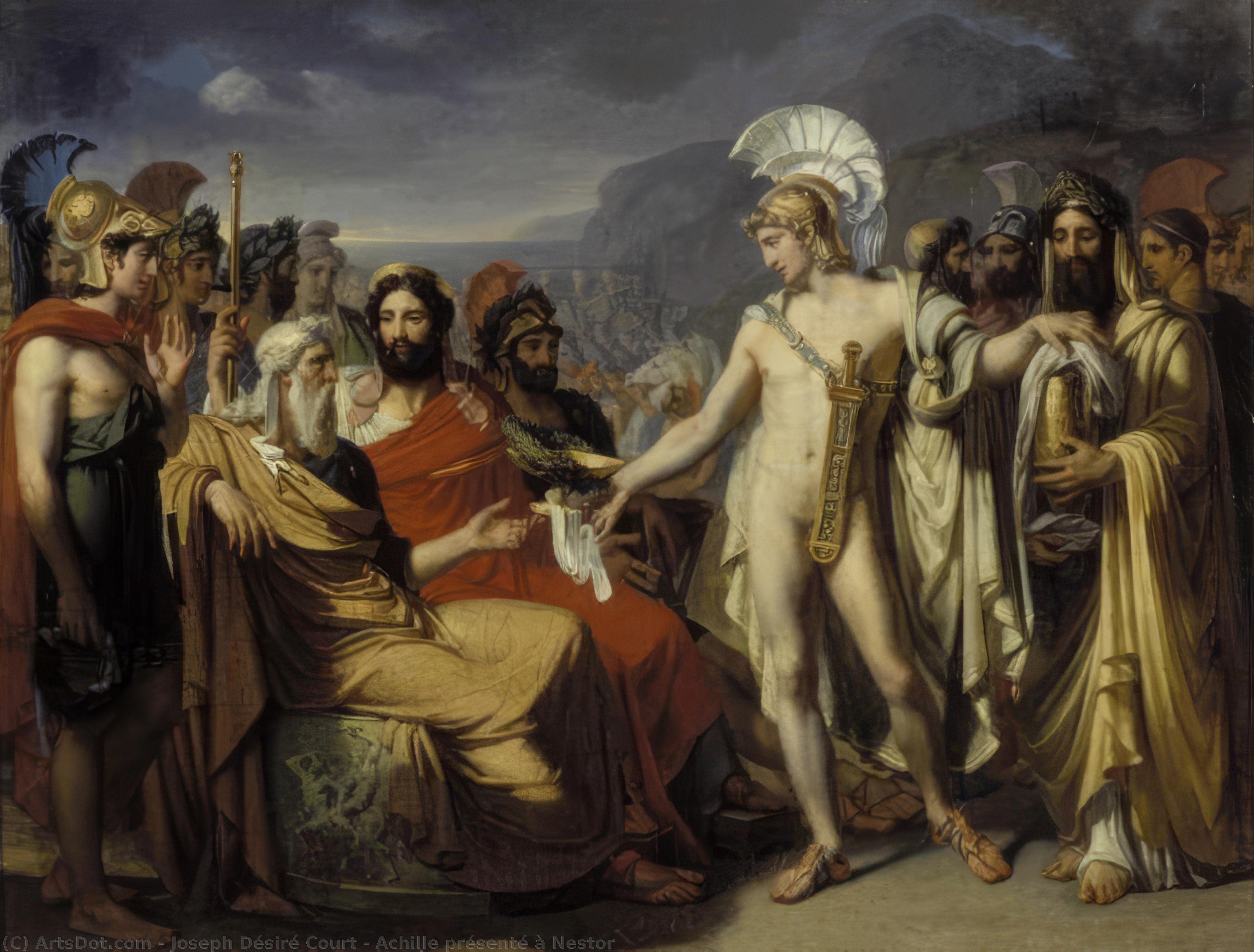 Achille Présenté À Nestor — Joseph Désiré Court