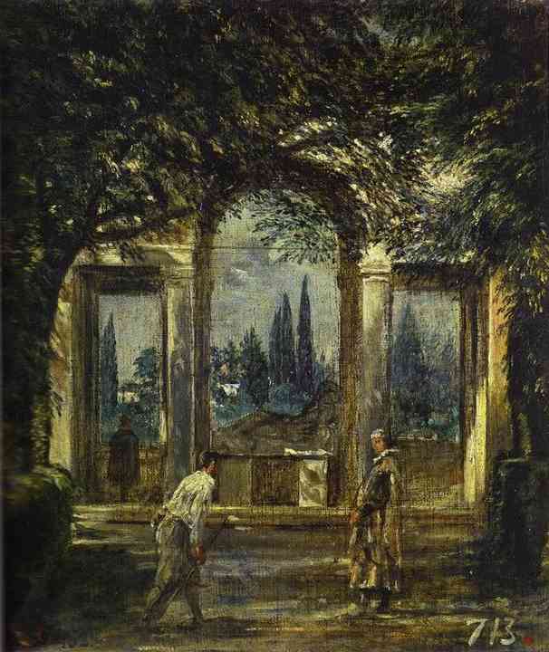Villa Medici In Rome (facade — Diego Rodríguez De Silva Y Velázquez