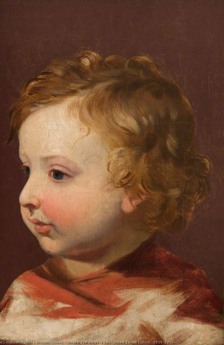 Awake The Artist's Son, Albert Edwin Gillard (1859–1954) — William Gillard