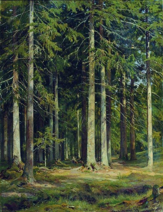 Fir Forest — Иван Шишкин