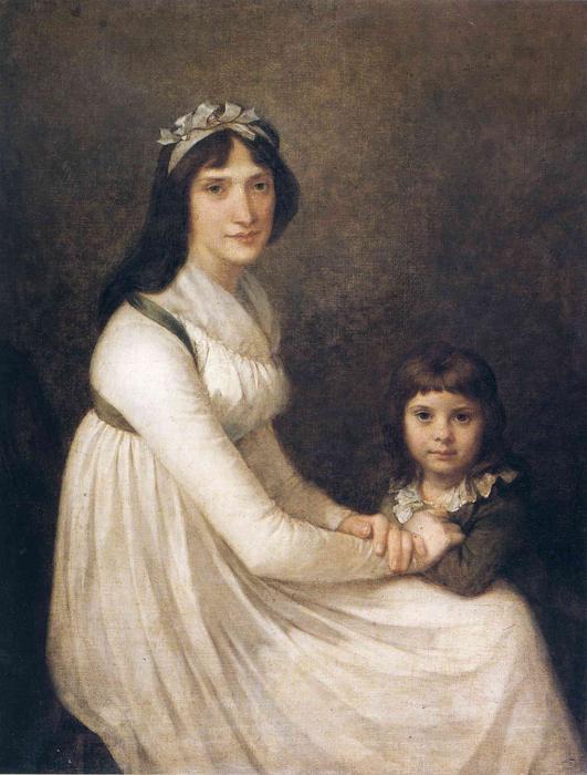 Portrait Of A Woman With Her Child — Pierre-paul Prud'hon