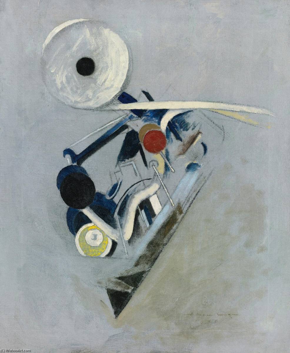 Painting Vi ( Camera Flashlight , Machine Still Life ) — Morton Livingston Schamberg