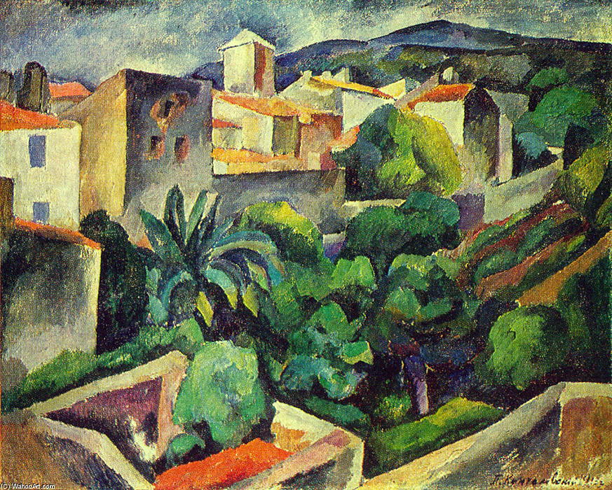 Cassis. The View From The Window. — Петр Кончаловский