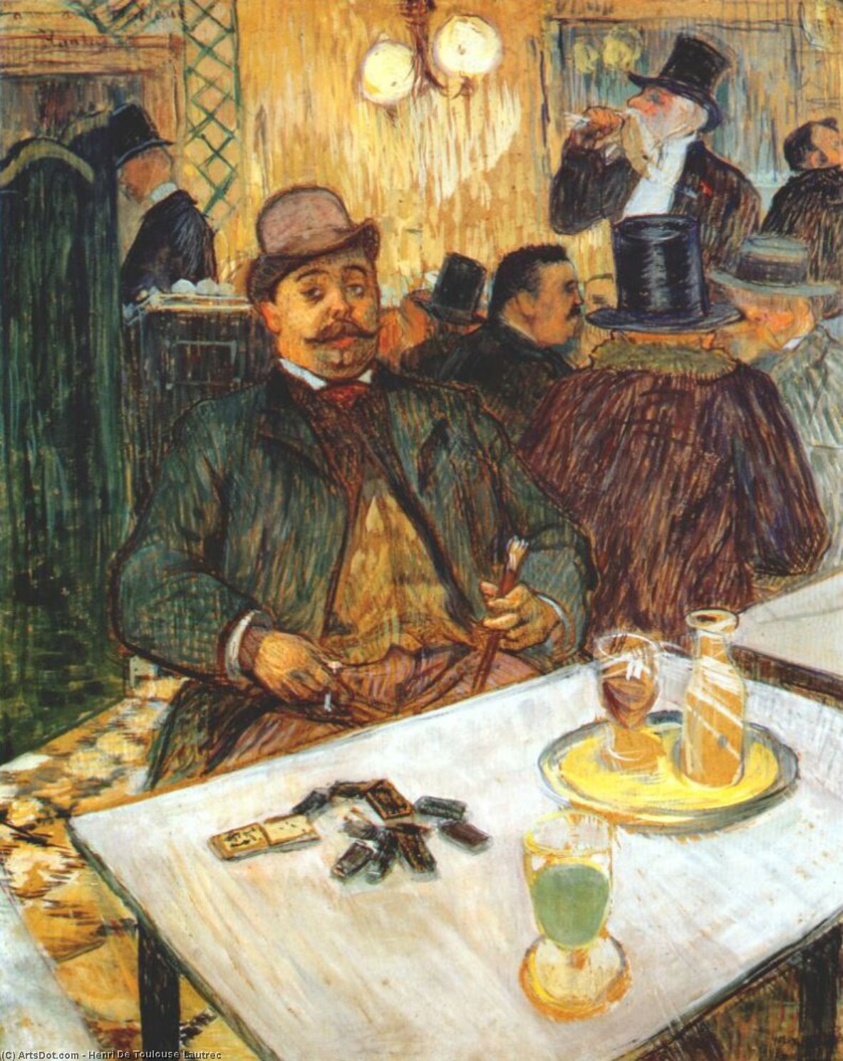 Portrait Of Monsieur Boileau — Henri De Toulouse-lautrec