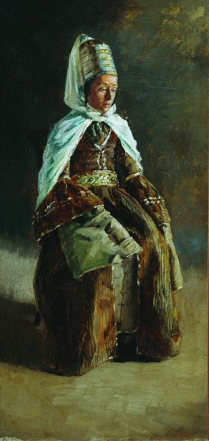 Kabardin Woman — Nikolai Aleksandrovich Yaroshenko