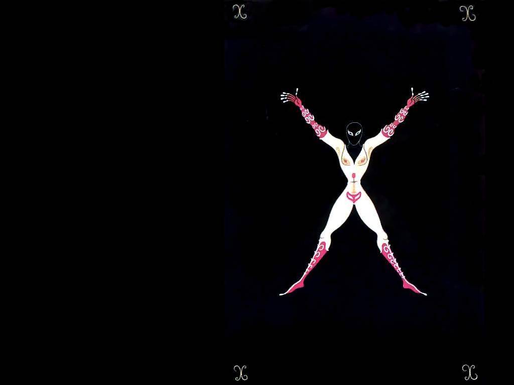 Alphabet X — Erté