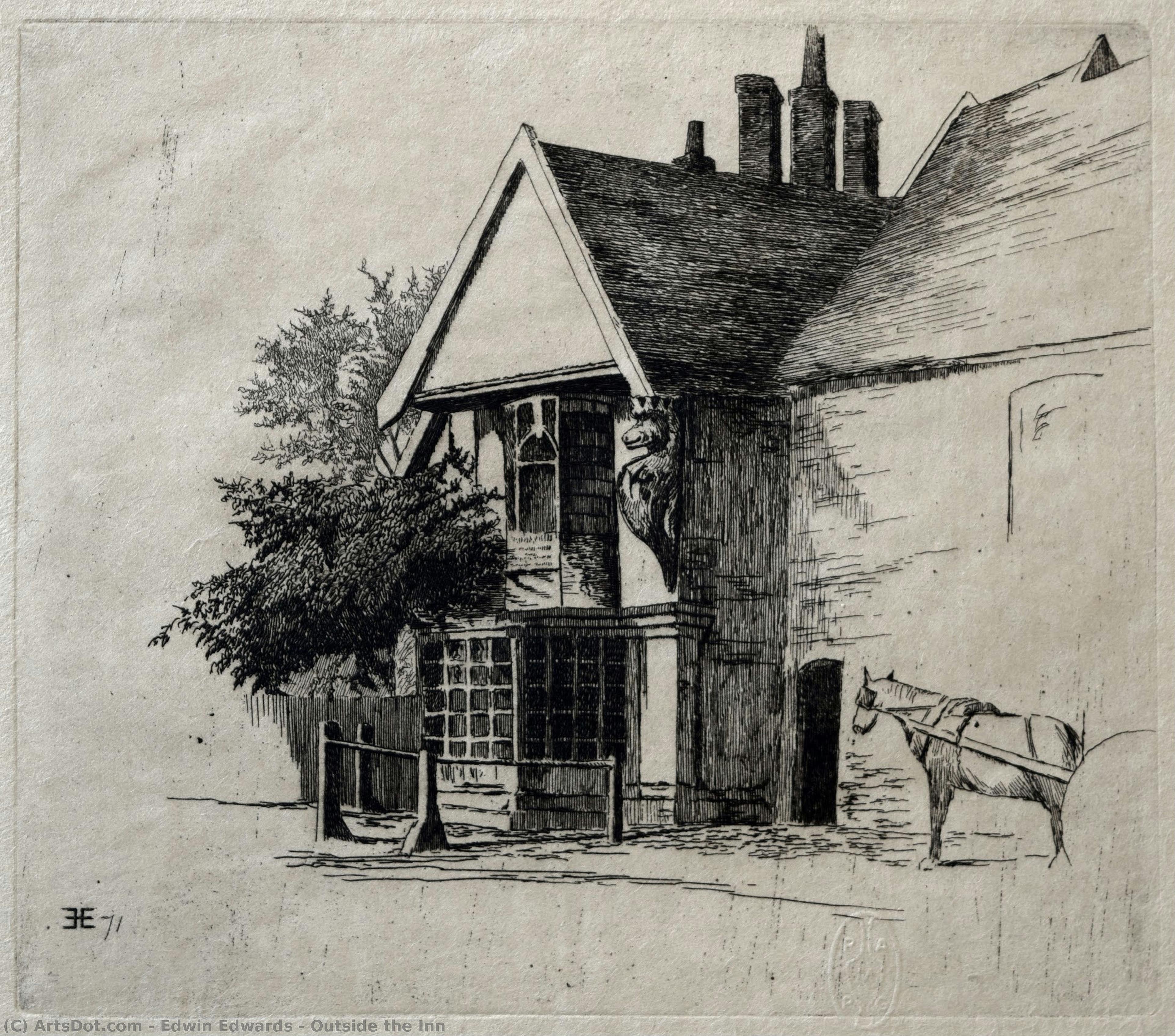 Outside The Inn — Edwin Edwards