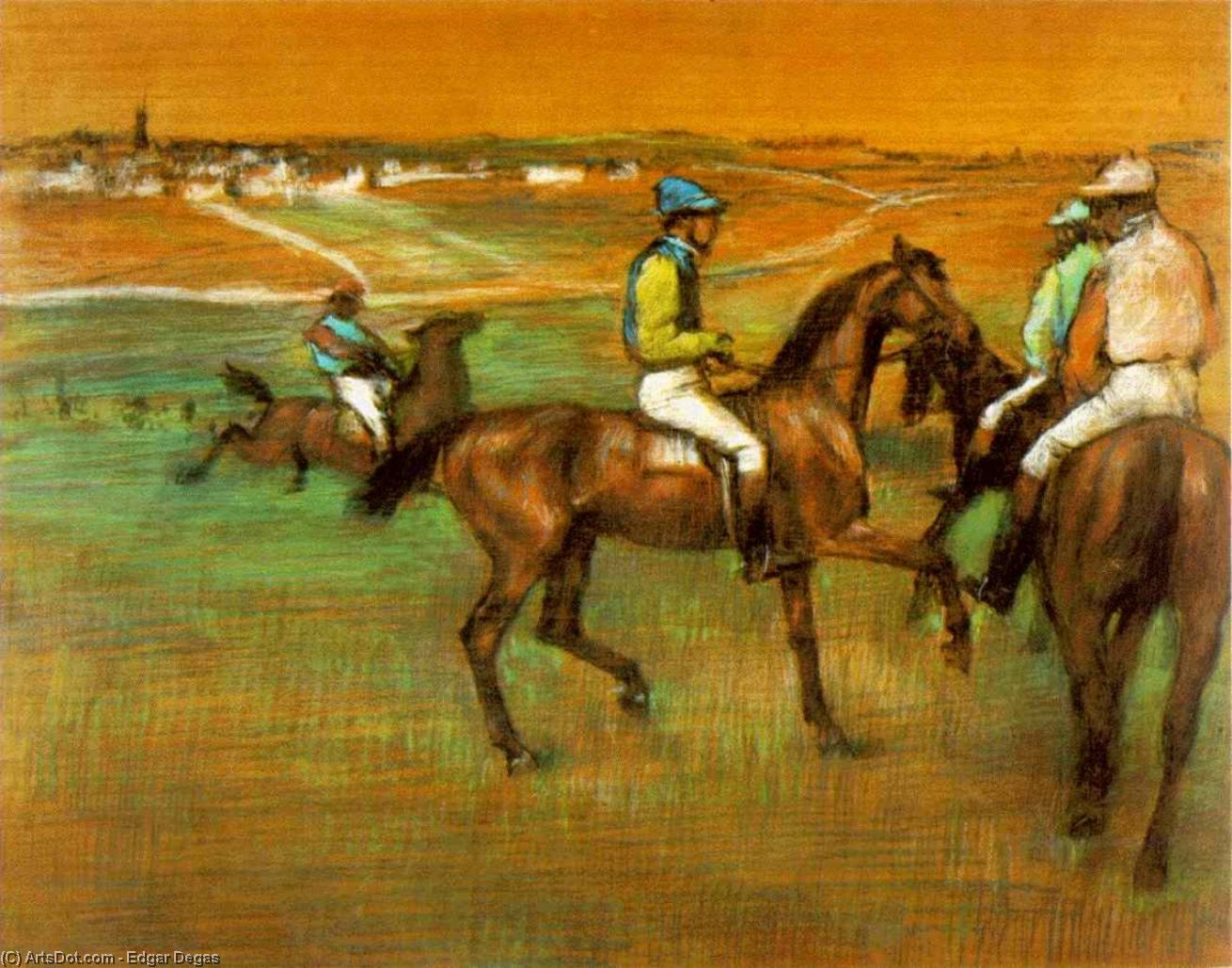 Race Horses — Hilaire-germain-edgar Degas