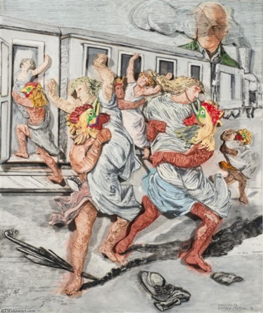 Ernst And The Rape Of The Sabine Women — Larry Rivers