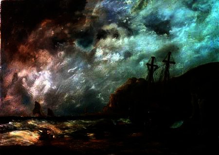 Coastal Scene — Эдуард Дюнан