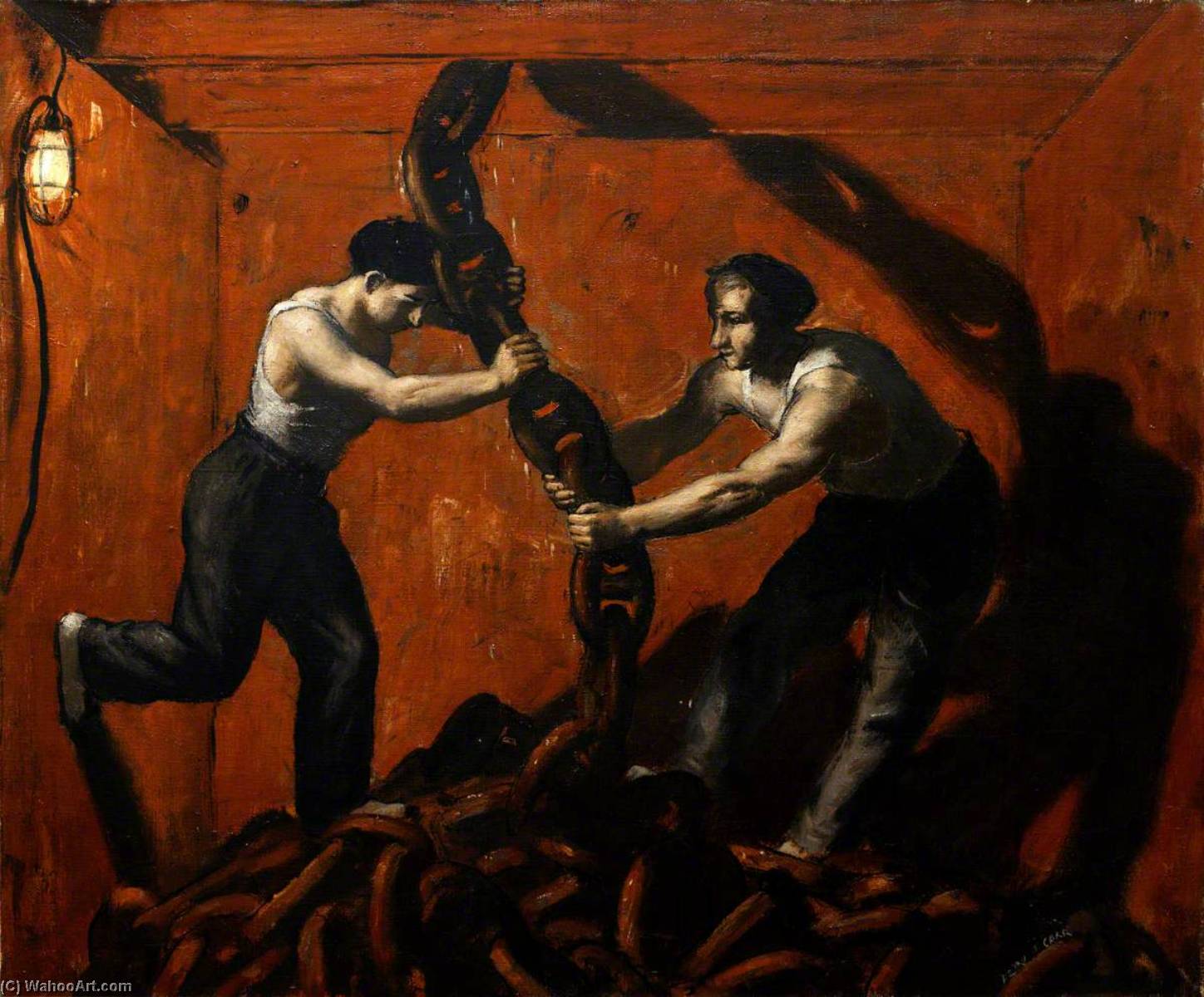 The Merchant Navy The Chain Locker — Henry Marvell Carr