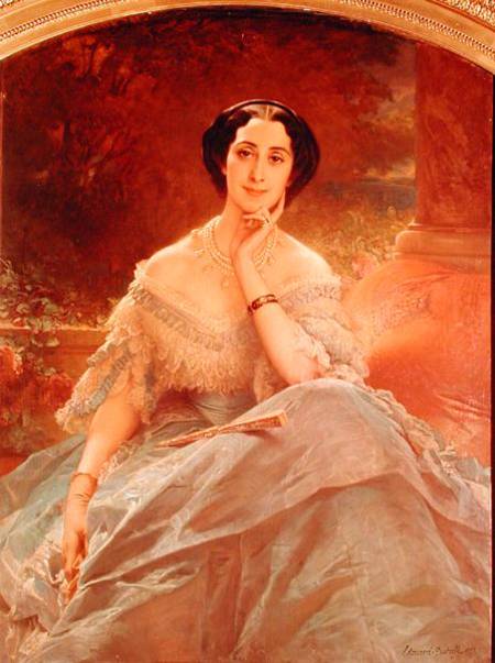 Portrait Of The Countess Of Hallez-claparede — Edouard Louis Dubufe