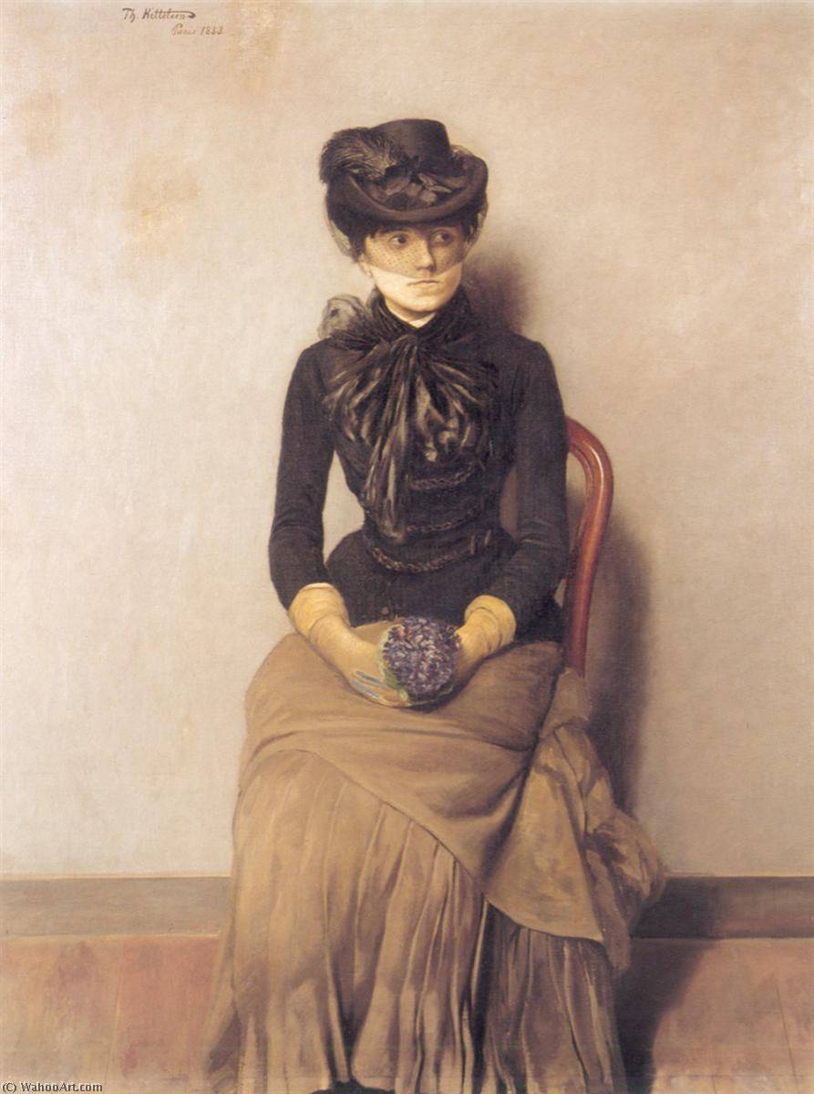 In The Waiting Room — Theodor Kittelsen