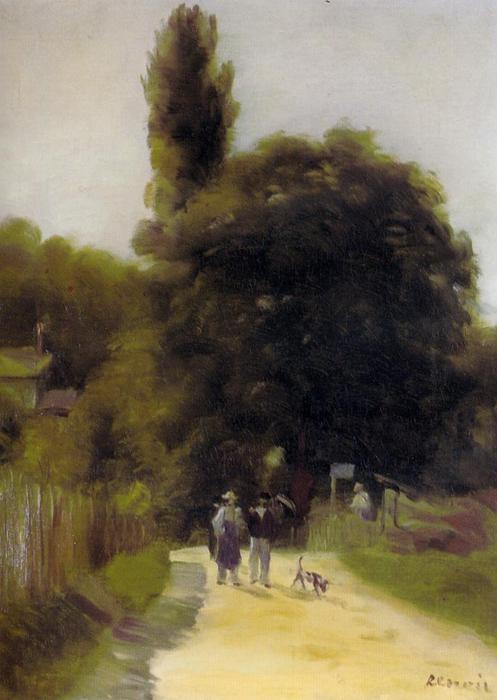 Dos Figuras En Un Paisaje — Pierre-auguste Renoir