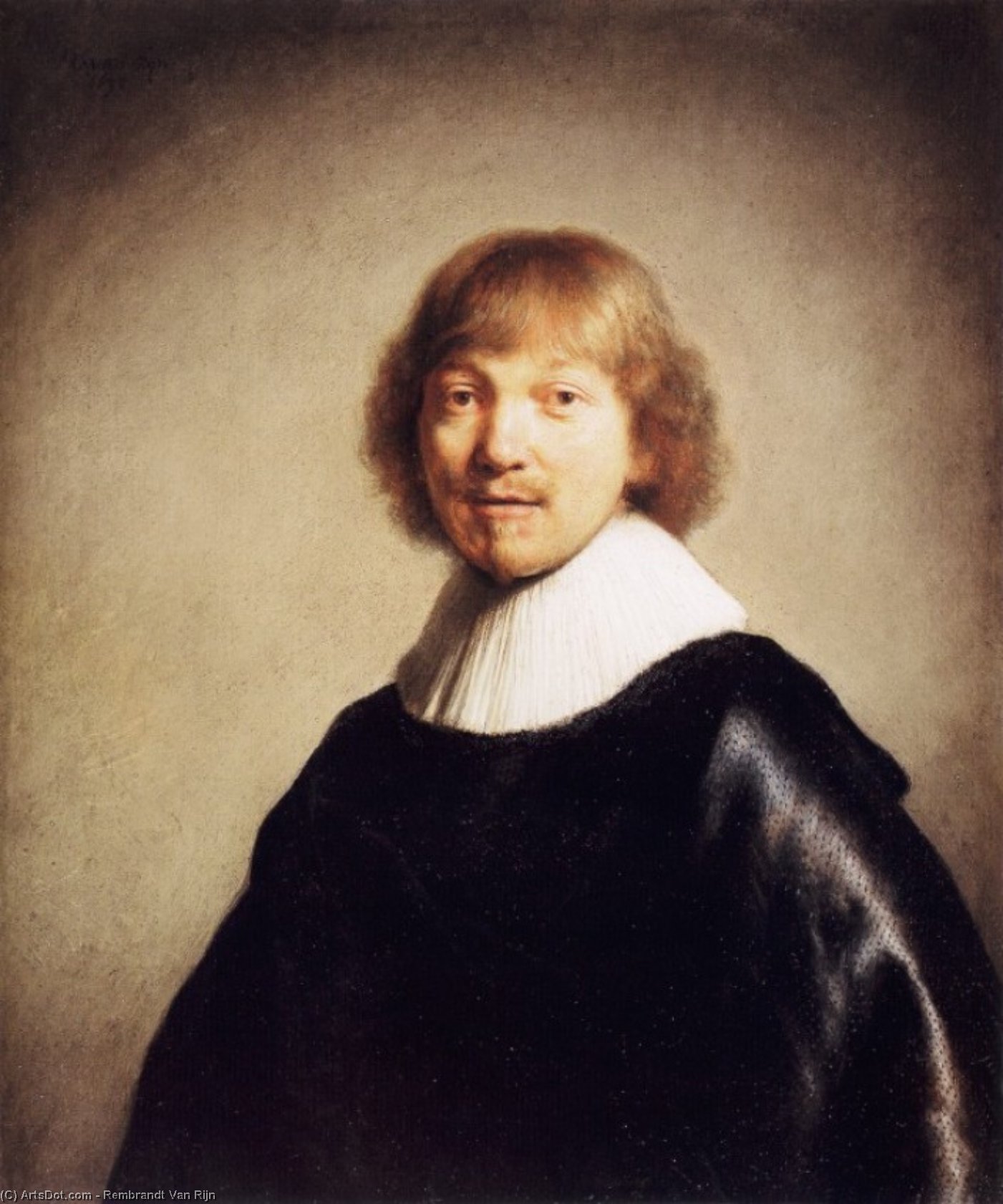 Retrato De Jacob Iii De Gheyn — Rembrandt Van Rijn
