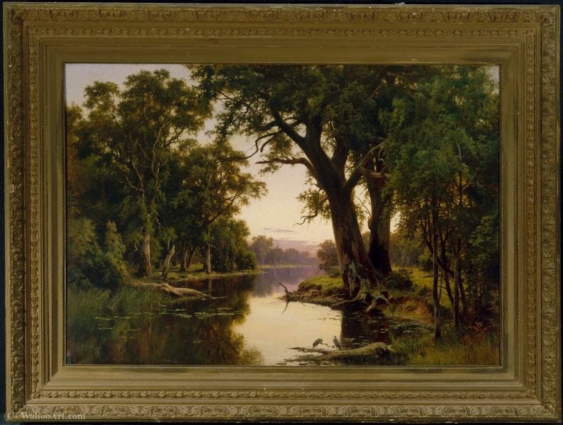 A Billabong Of The Goulburn, Victoria — Henry James Johnstone