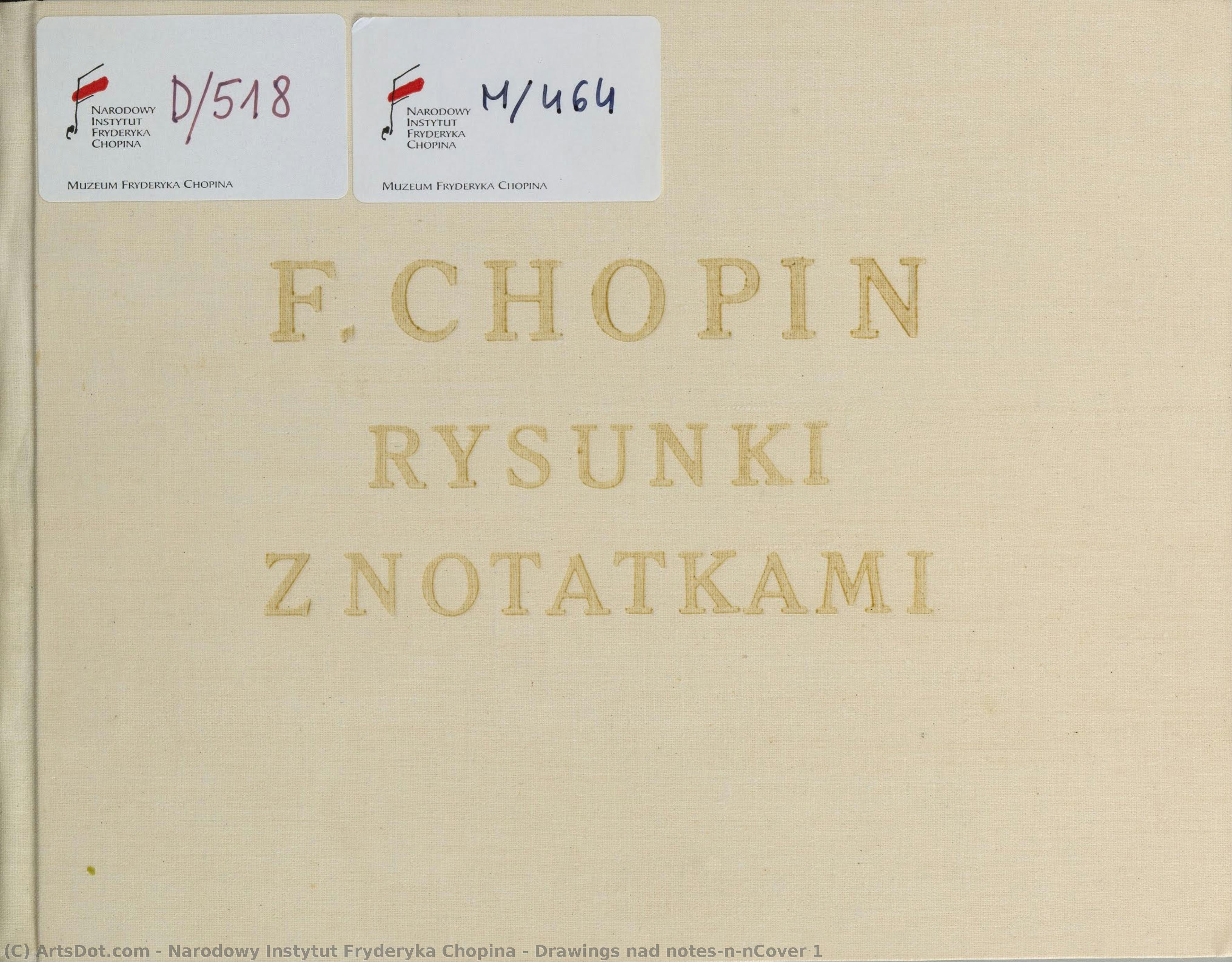 Drawings Nad Notes\n\ncover 1 — Narodowy Instytut Fryderyka Chopina