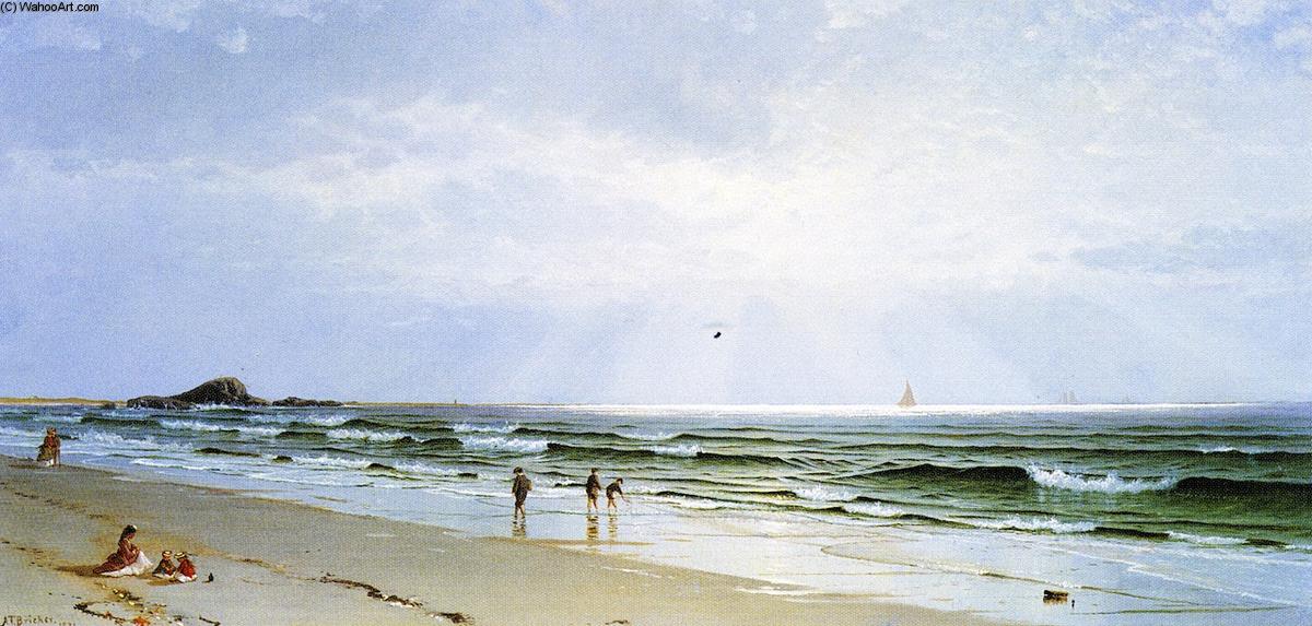 Morning At Narragansett, The Turn Of The Tide — Alfred Thompson Bricher