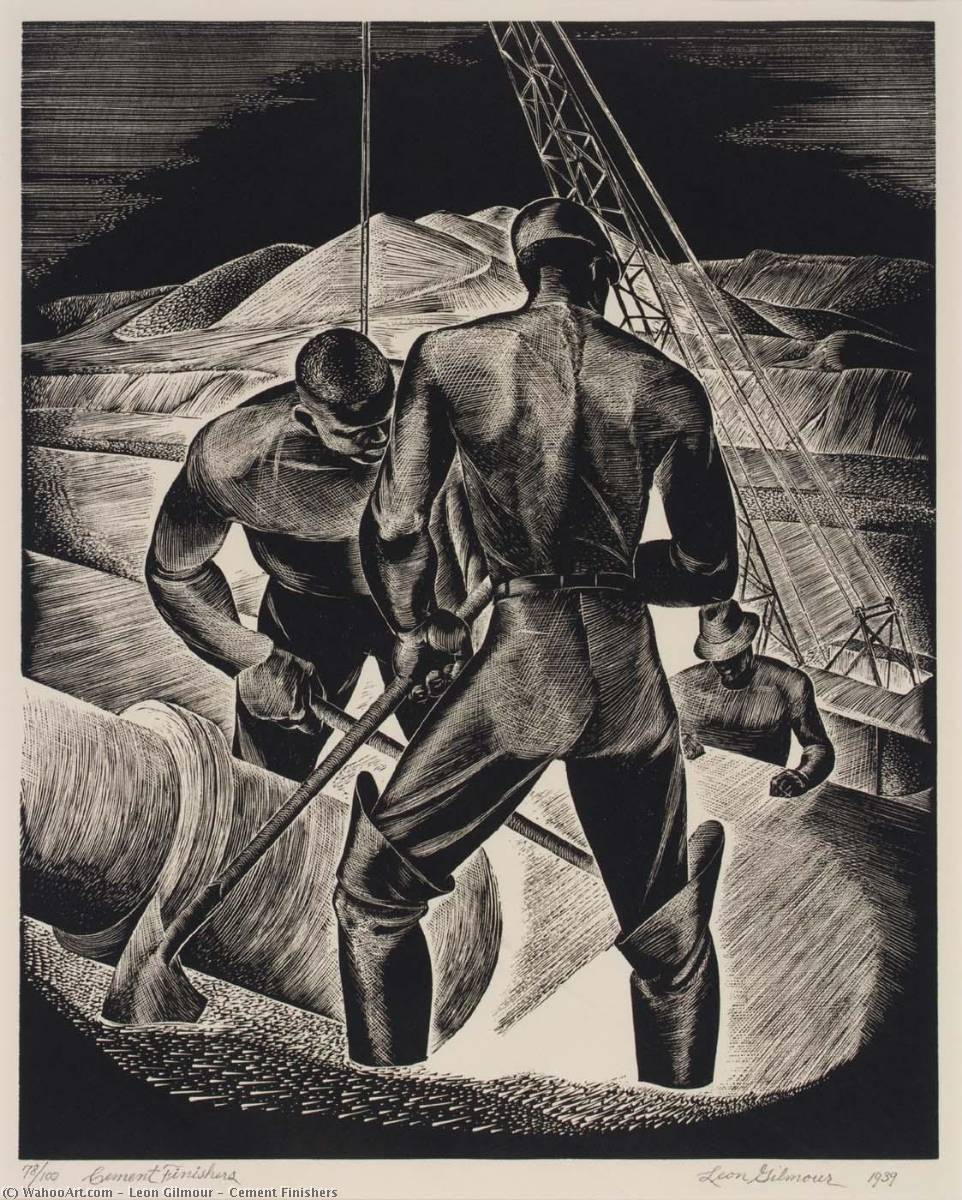 Cement Finishers — Leon Gilmour