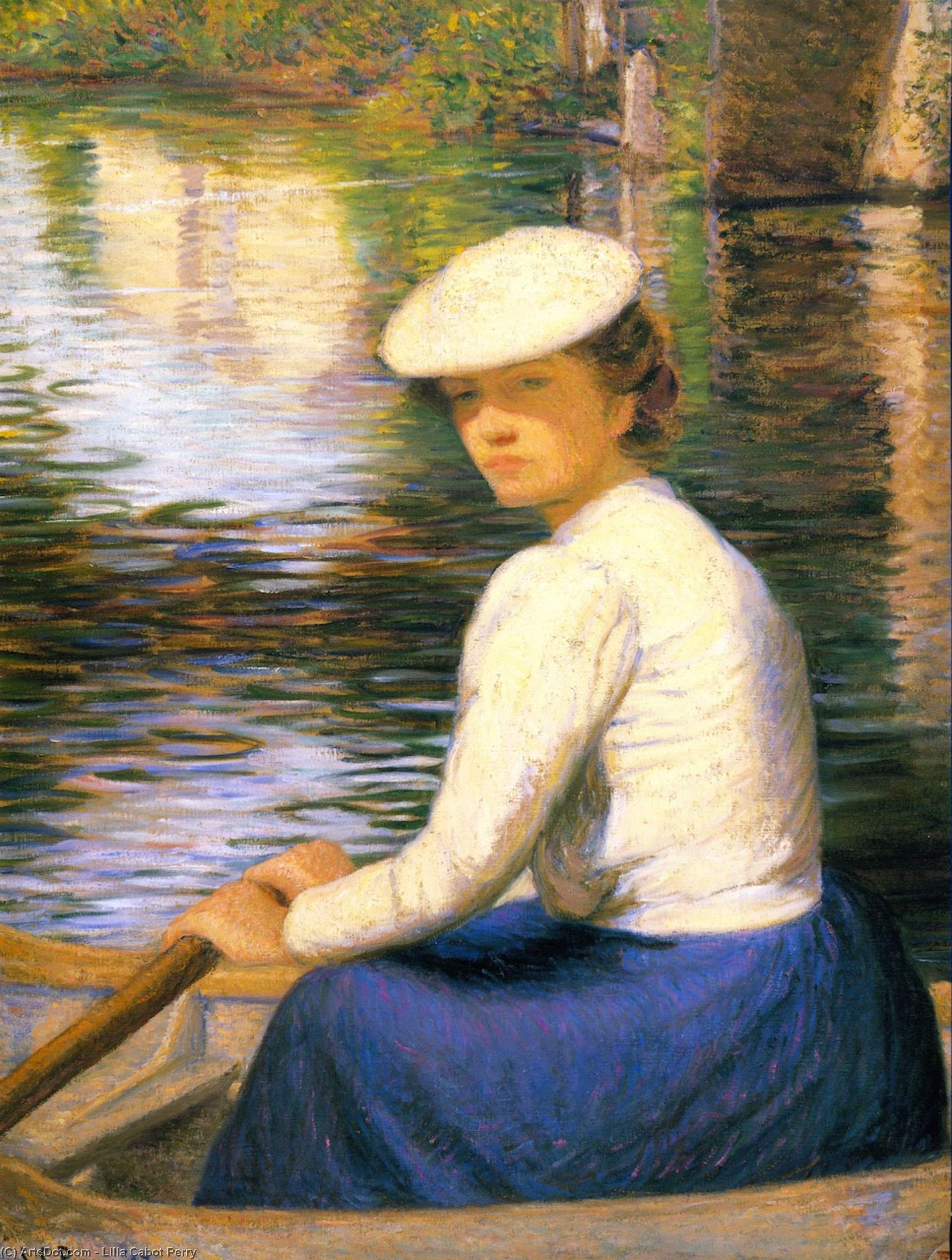 Dans Un Bateau (in A Boat) — Lilla Cabot Perry