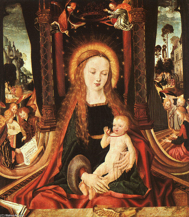 Madonna And Child — Master Of The Aix En Chapel Altarpiece