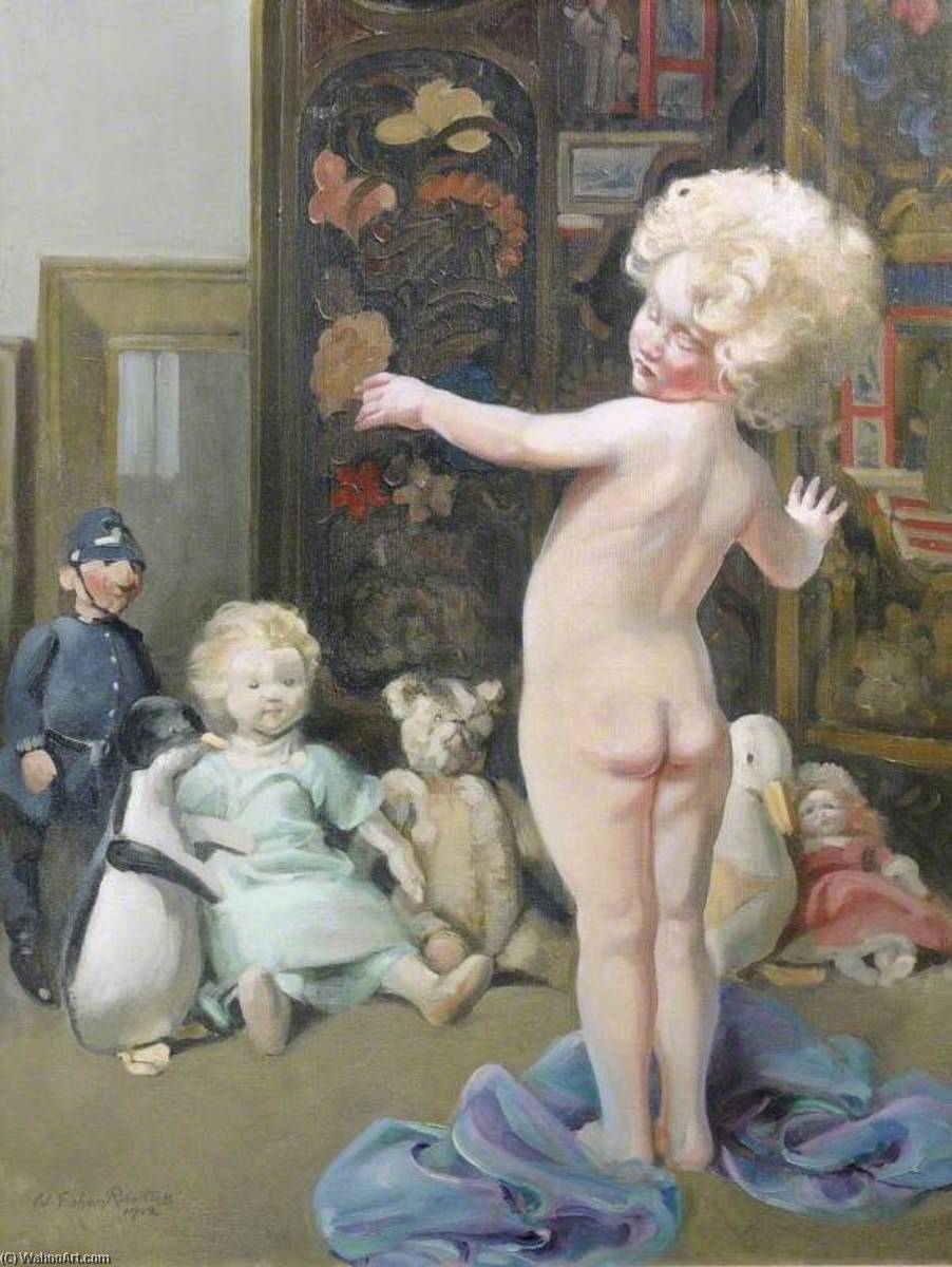 'phryne Before Her Judges' — Walford Graham Robertson