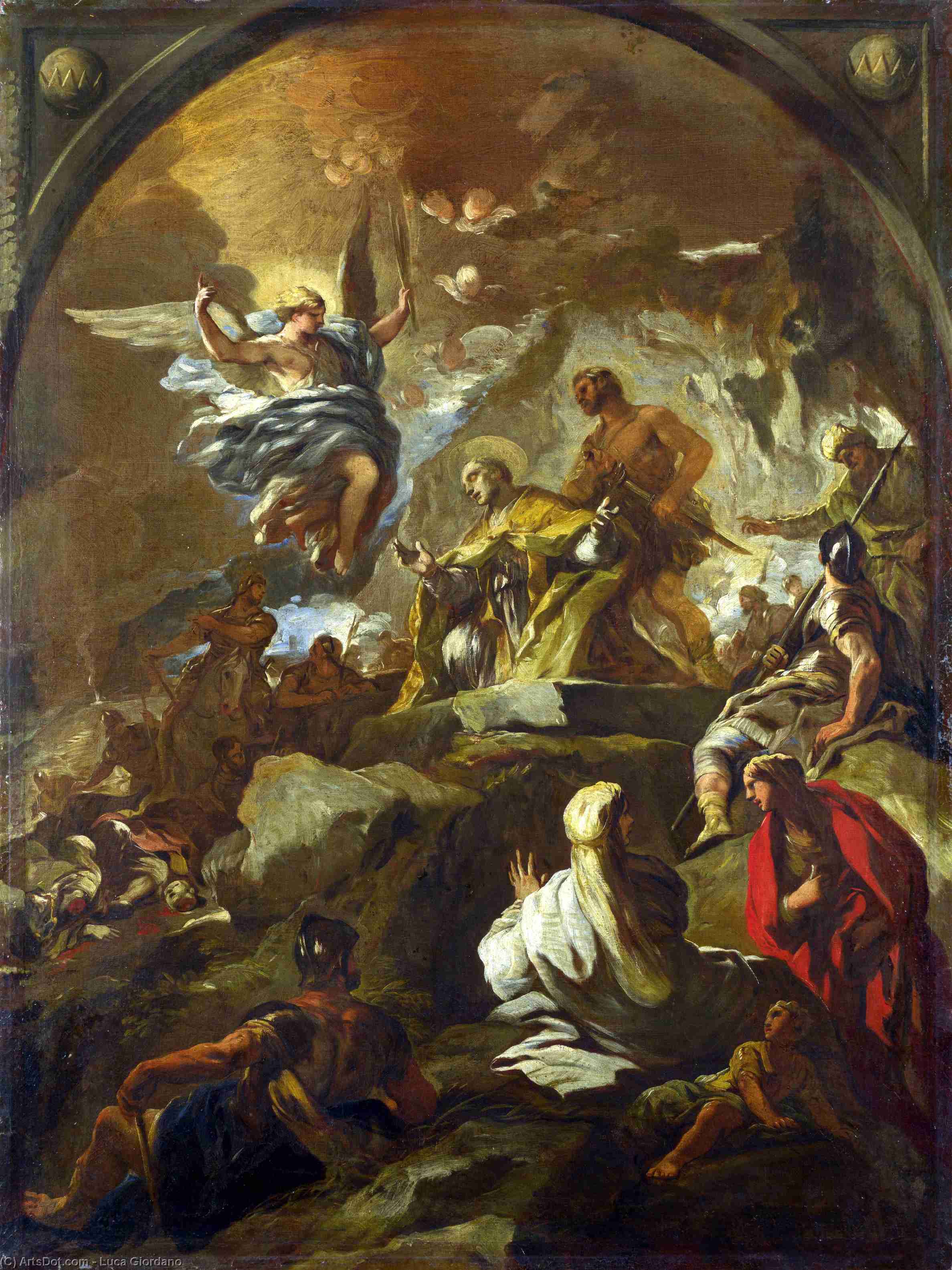 The Martyrdom Of Saint Januarius — Luca Giordano