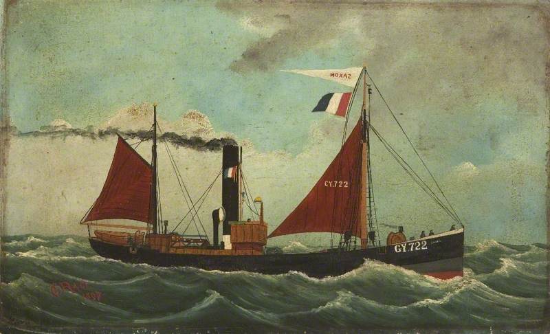 The 'saxon', Gy722, Outward Bound — George Race