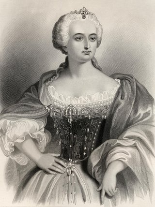 Maria Theresa Archduchess Of Austria And Queen — Pierre Gustave Eugene Staal