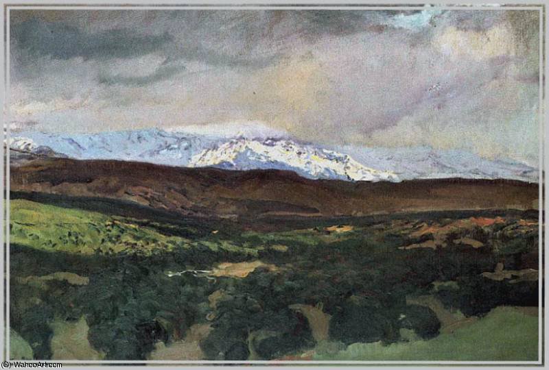 El Guadarrama Desde Angorilla — Joaquín Sorolla Y Bastida