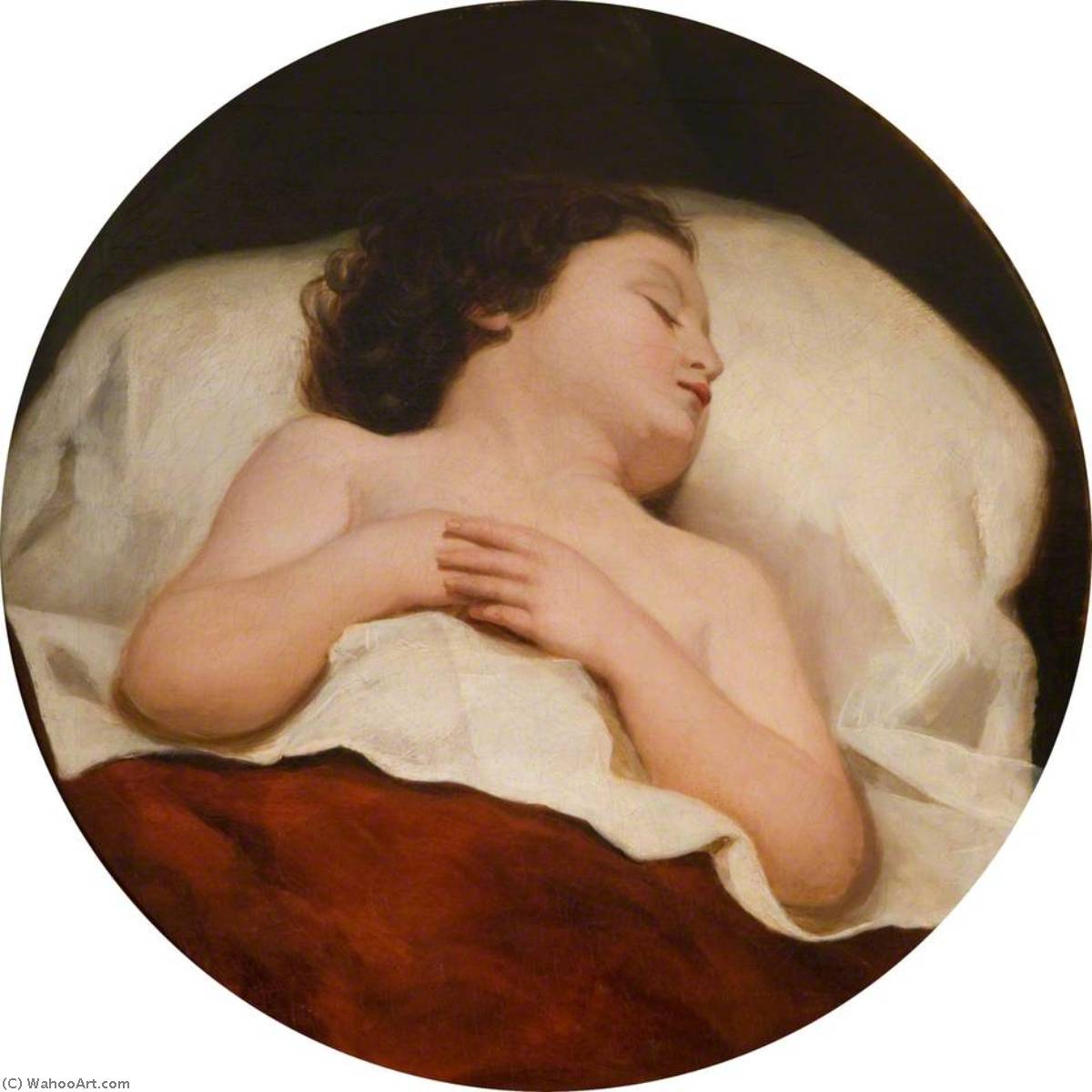 A Child Asleep — Уильям Этти