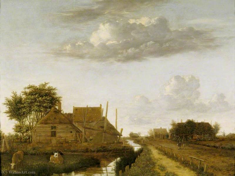 A Landscape With Cottages — Emanuel Murant