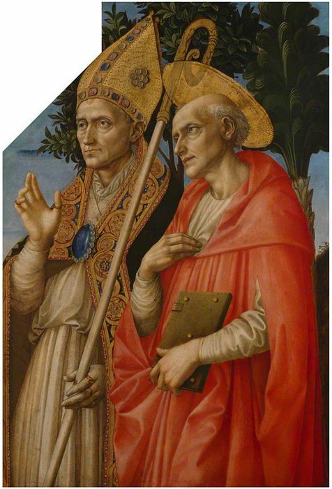 Saints Zeno And Jerome — Francesco Di Stefano Pesellino