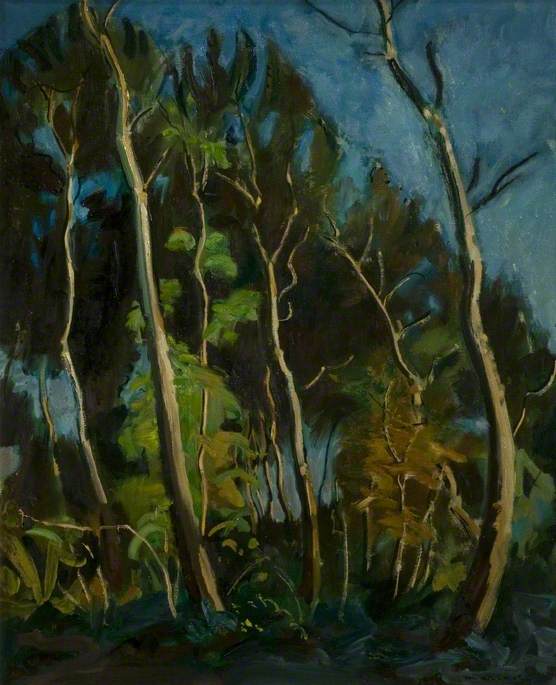 Paysage Aux Grands Arbres — Maurice Marinot