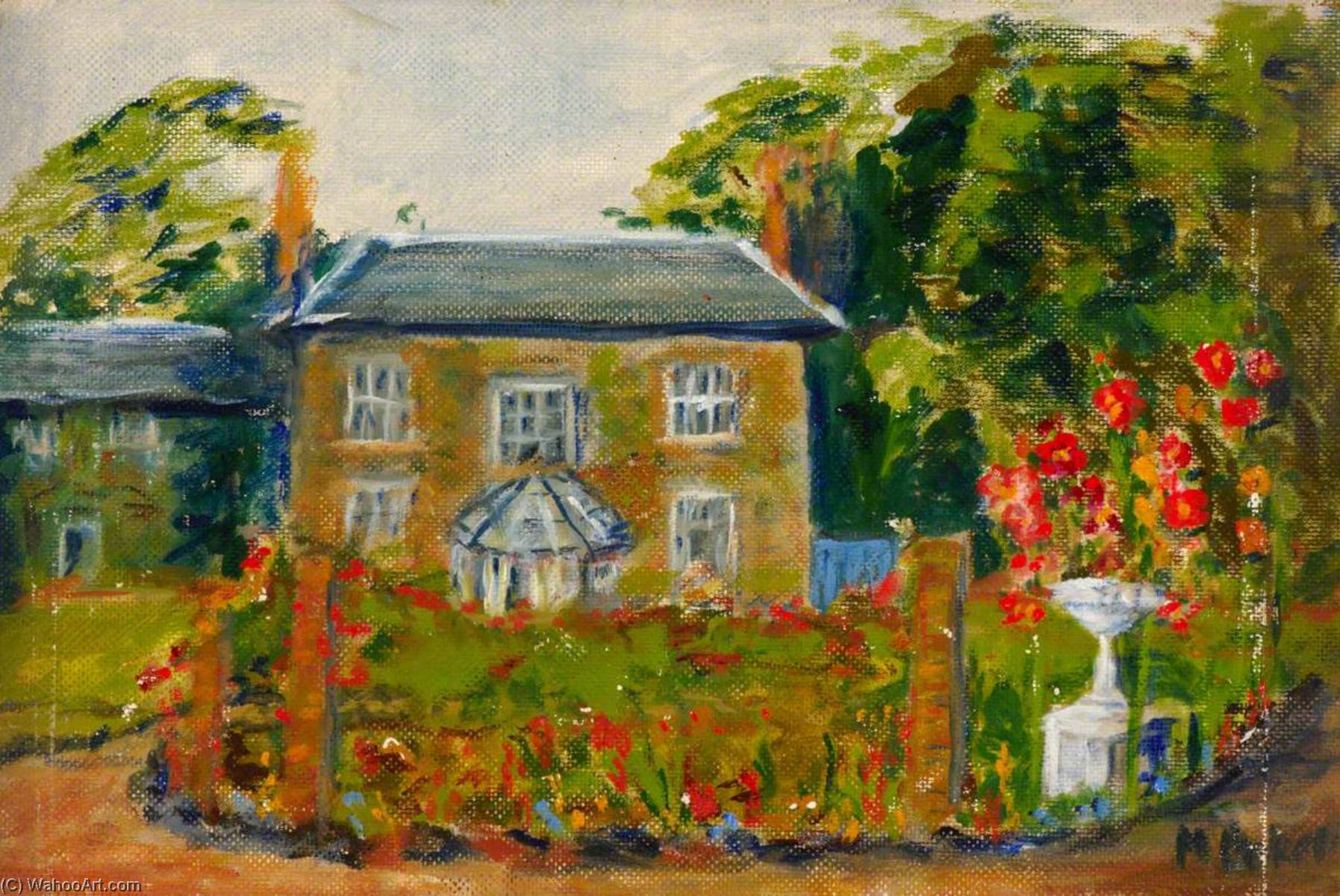 House With Garden — Myfanwy Baker