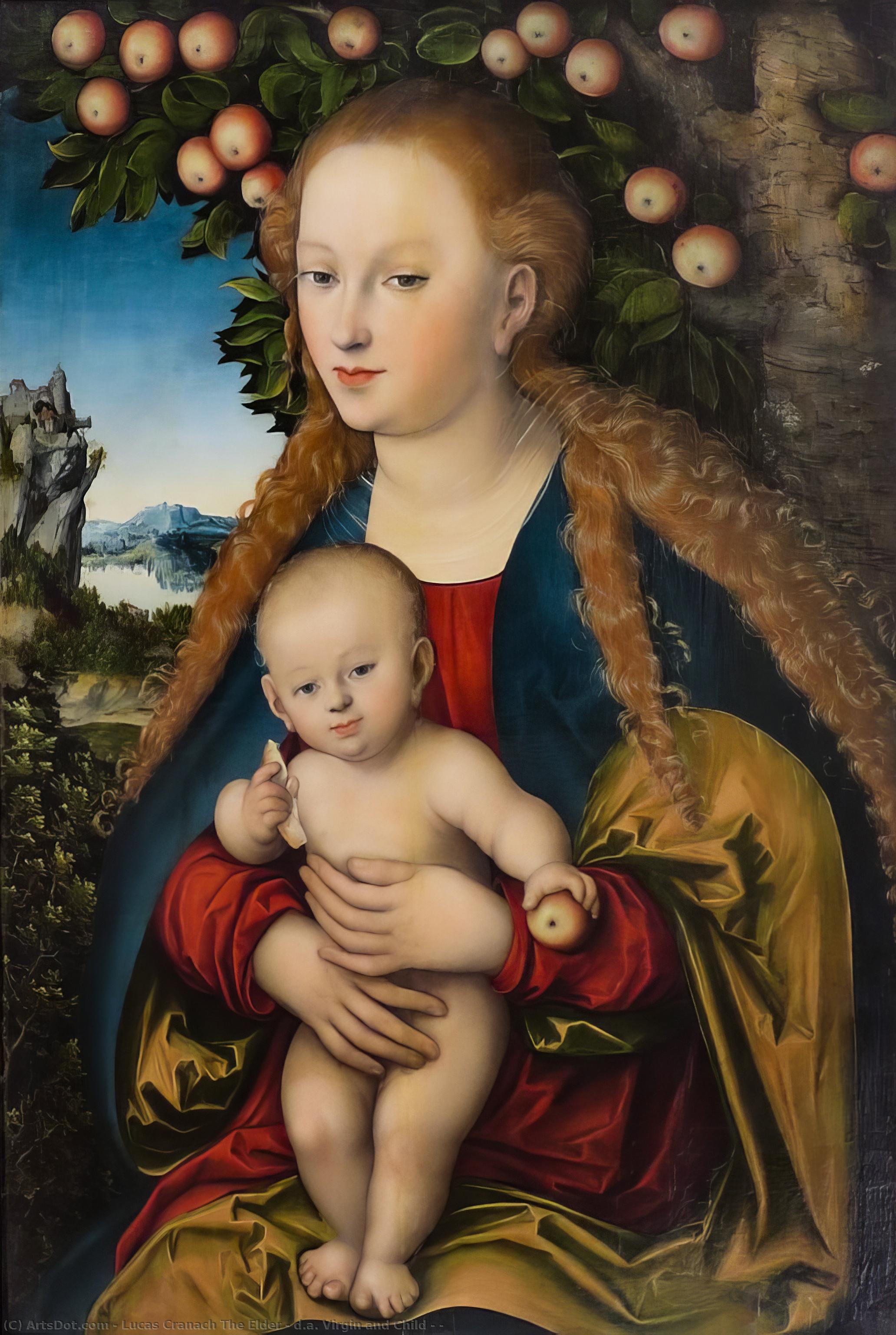 D.a. Virgin And Child - - — Лукас Кранх (старший)