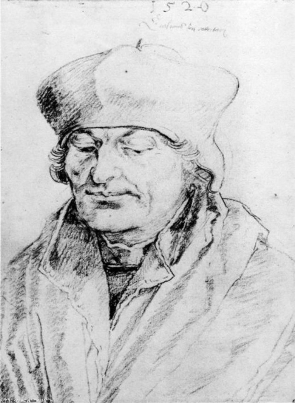 Desiderius Ersmus Of Rotterdam — Albrecht Dürer