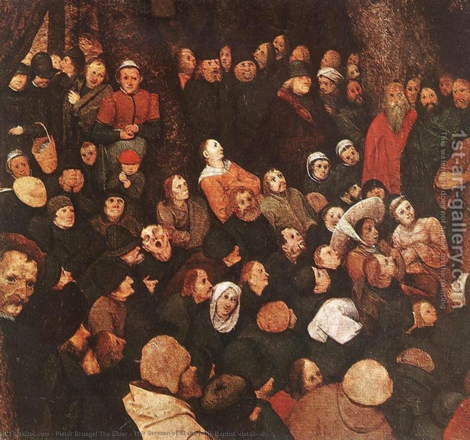 The Sermon Of St John The Baptist (detail) (8) — Pieter Bruegel The Elder