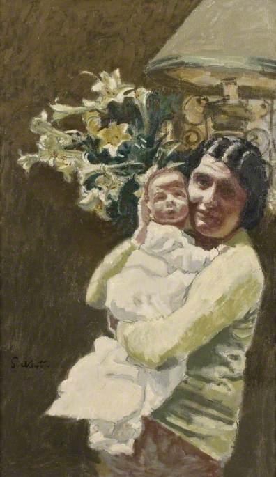 Mrs Van Beuren And Child — Walter Richard Sickert