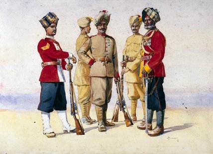 Soldiers Of Various Regiments — Alfred Crowdy Lovett