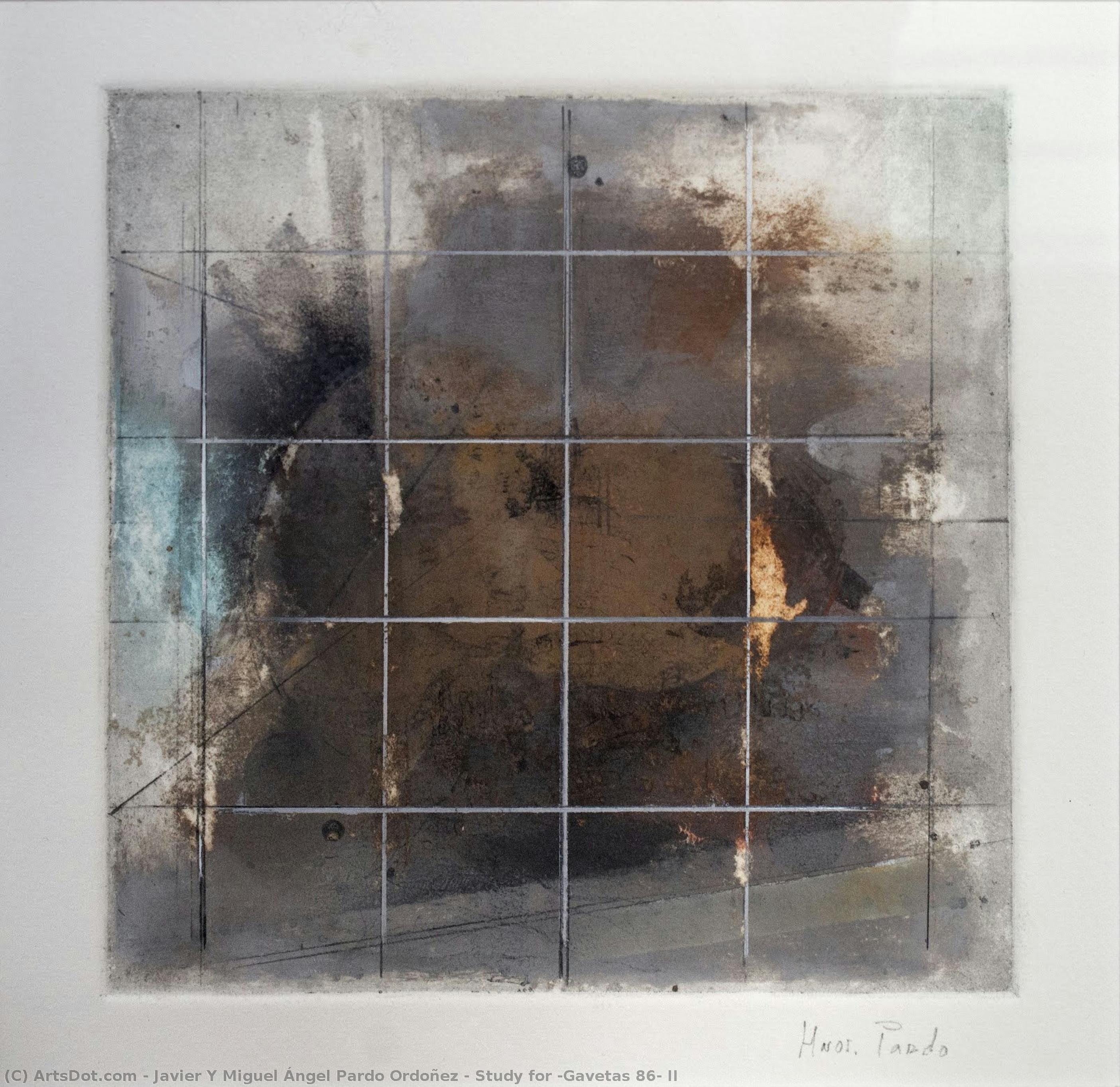 Study For “gavetas 86” Ii — Javier Y Miguel Ángel Pardo Ordoñez