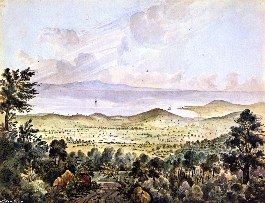 Valley Of Montecito Near Sta. Barbara, California — James Madison Alden