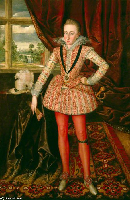 Henry, Prince Of Wales - — Robert Peake The Elder