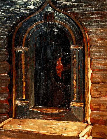 Rostov Veliky. Door Of The Church On Ishna. — Nicholas Roerich