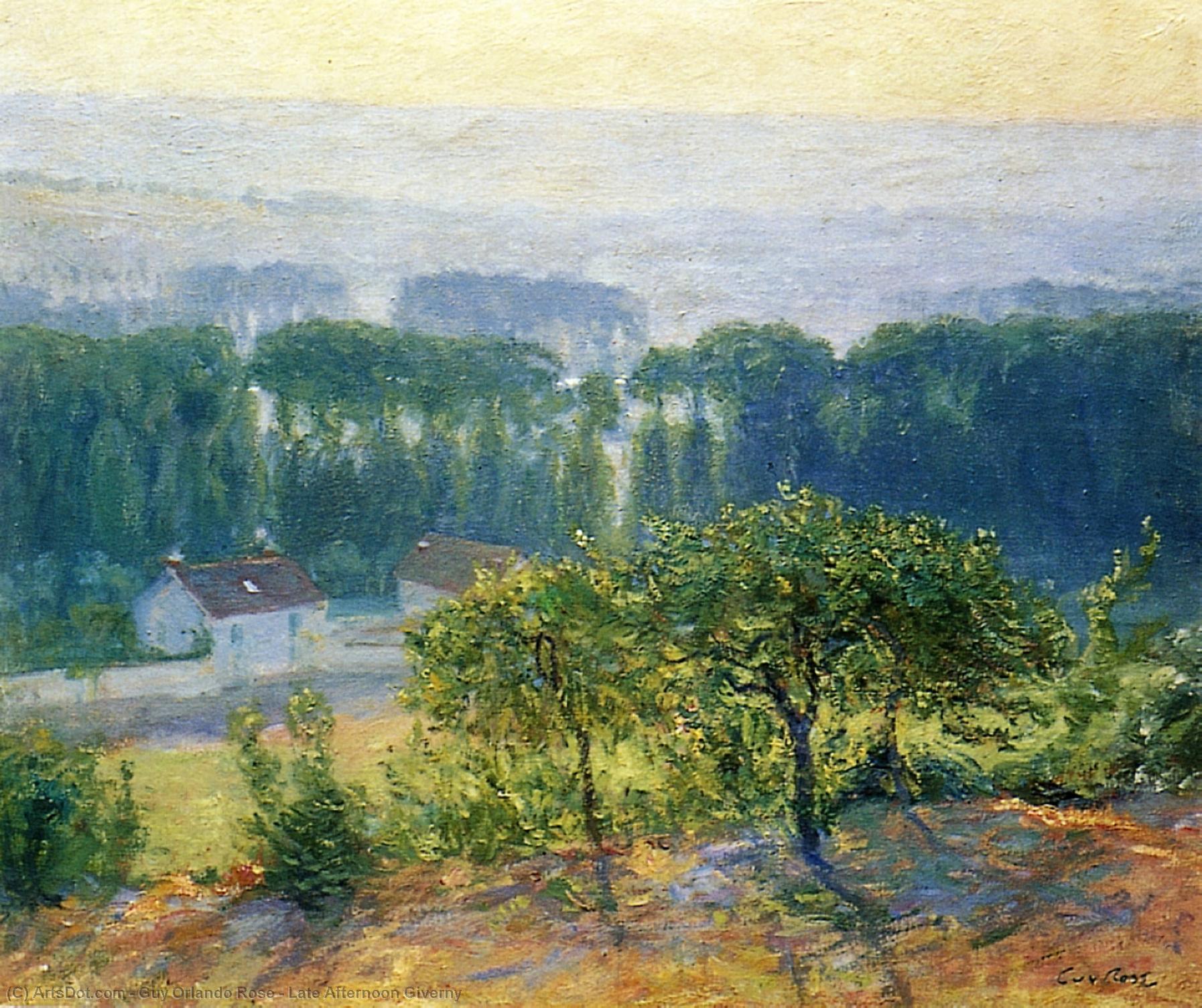 Late Afternoon Giverny — Гуи Роуз