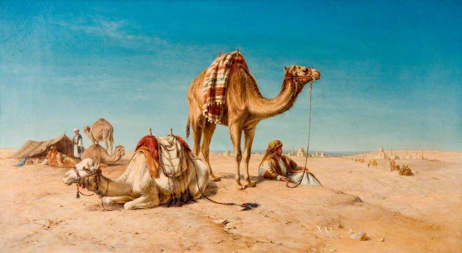 A Halt In The Desert — William Luker