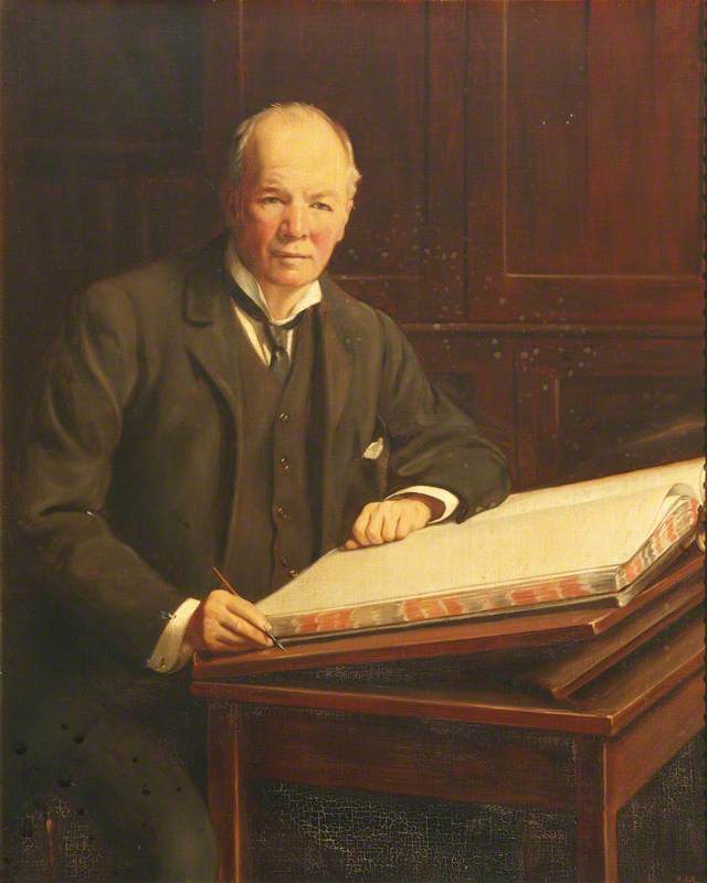 Richard Gunstone (1840–1924), Steward Of The Junior Common Room (1880–1914) (copy After John Collier) — Robert John Swan
